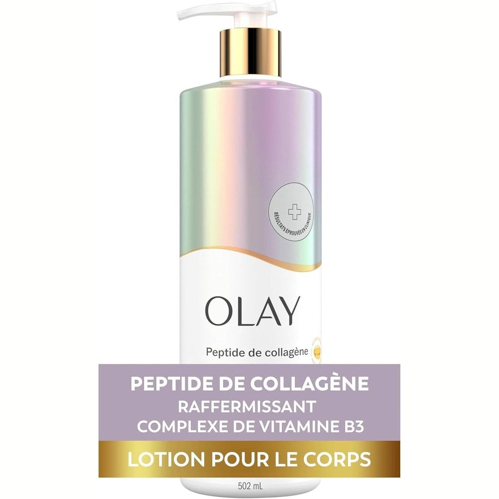 Olay Lotion Corps Raffermissante – Peptide de Collagène & Niacinamide – 502ml