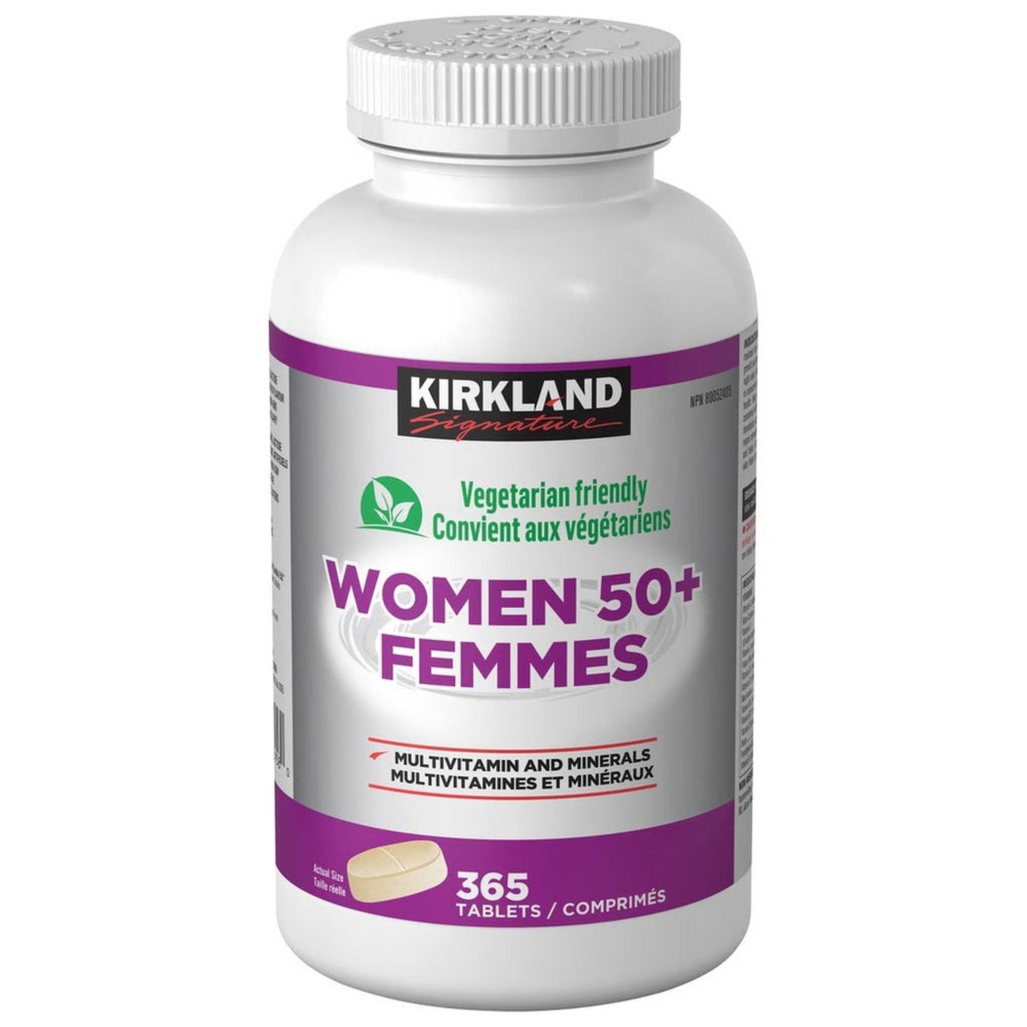 Kirkland Signature Multivitamines Femmes – 365 Comprimés