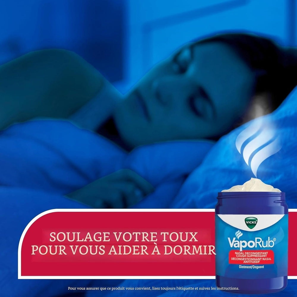 Vicks VapoRub Pommade Décongestionnante – Rhume, Toux & Douleurs – Parfum Original – 100g