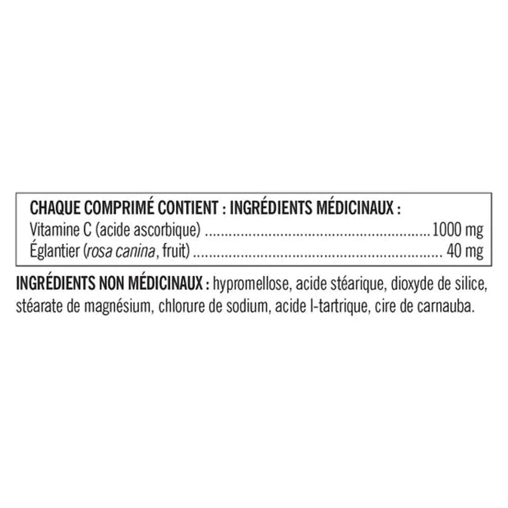 Kirkland Signature Vitamine C 1000mg à Libération Lente – 500 Comprimés