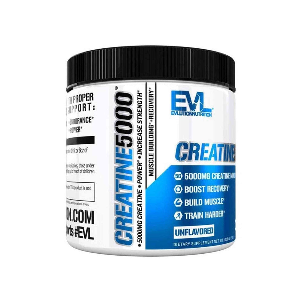 CrĂŠatine Monohydrate 5000 EVL Nutrition - 300g