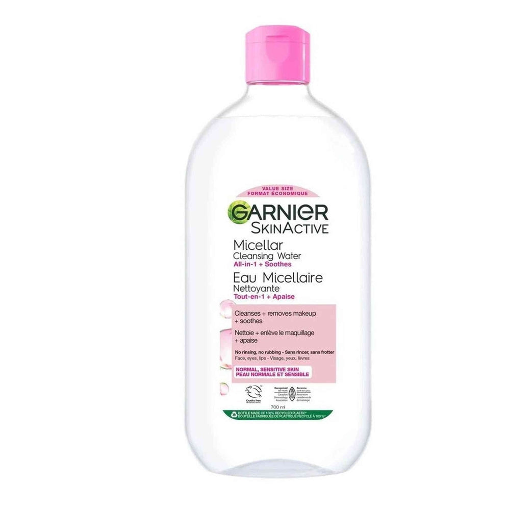 Eau Micellaire Garnier 700ml - DĂŠmaquillant & Nettoyant Tout-en-Un