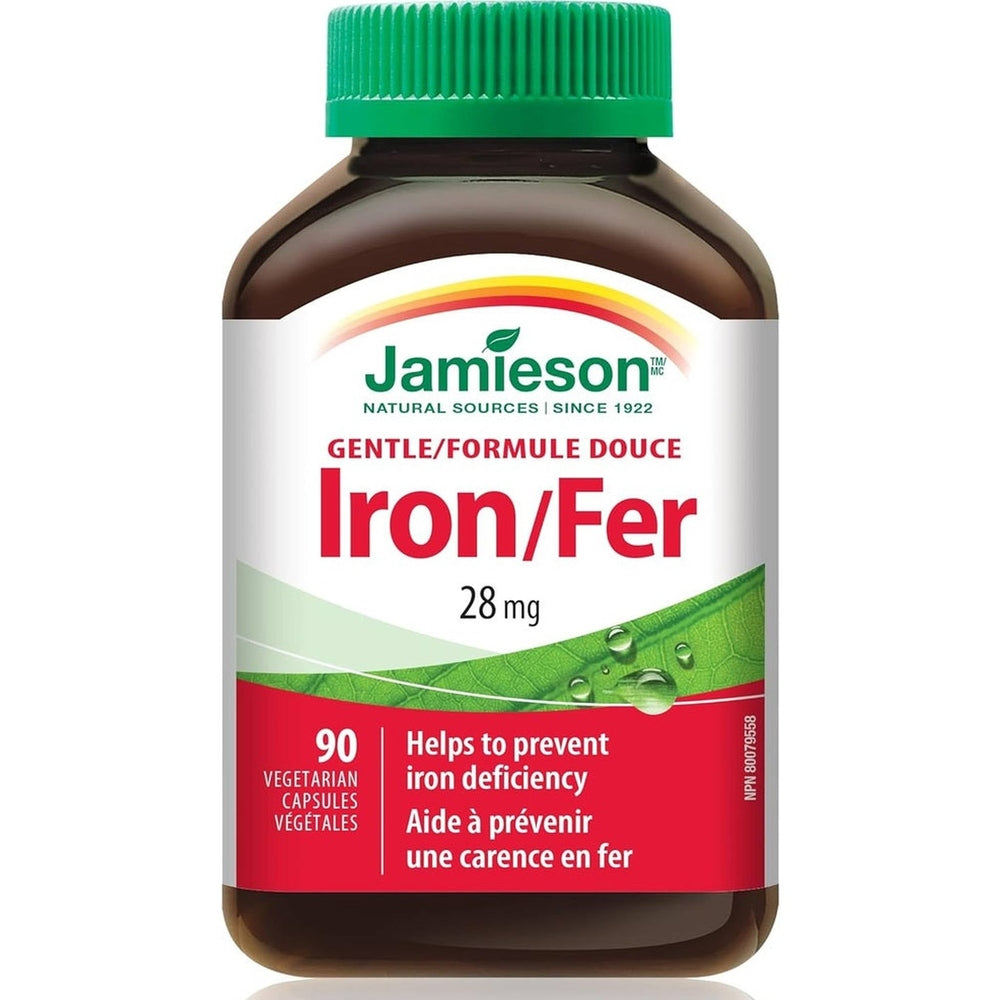 Fer 28mg - Ănergie & VitalitĂŠ | 250 Capsules VĂŠgĂŠtariennes
