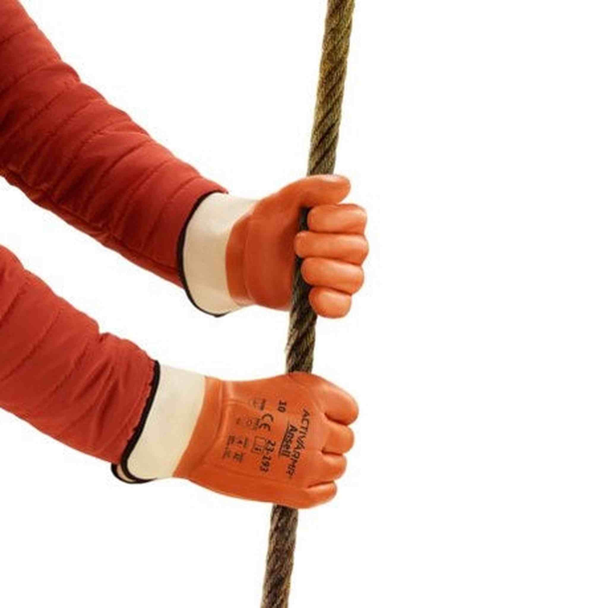 Gants Enduits PVC Ansell ActivArmr Monkey Grip – Industrial Gloves