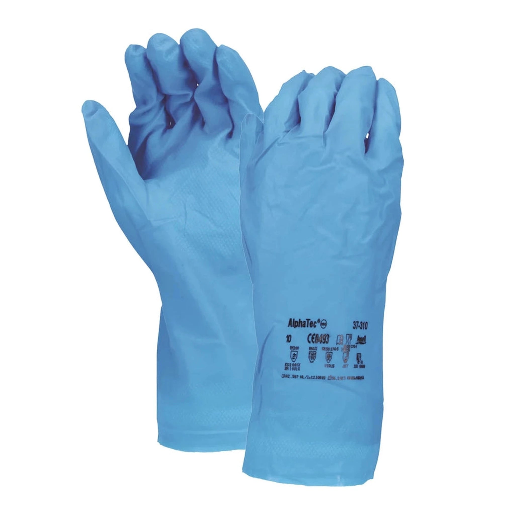 Gants Chimiques LĂŠgers Ansell AlphaTec â Nitrile 8 mil