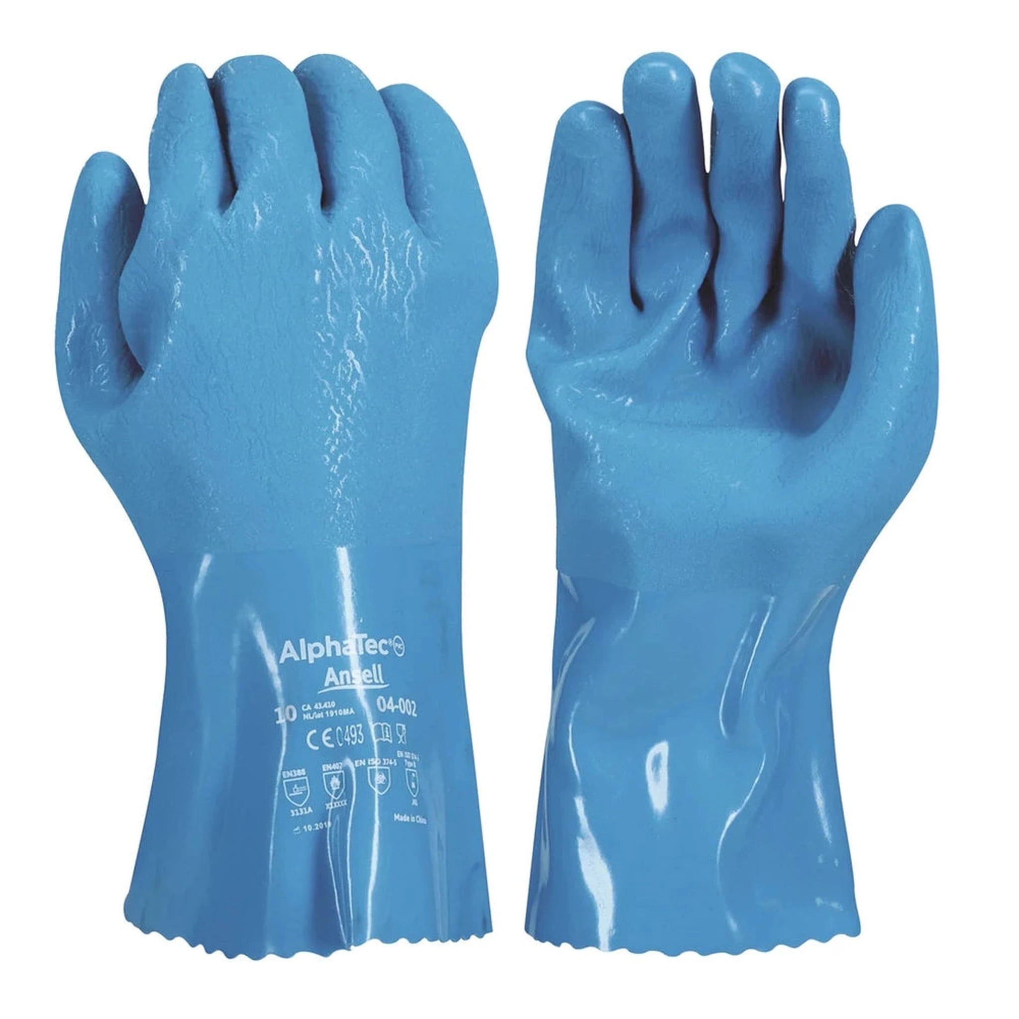 Gants Chimiques Medium-Duty Ansell AlphaTec â PVC/Nitrile