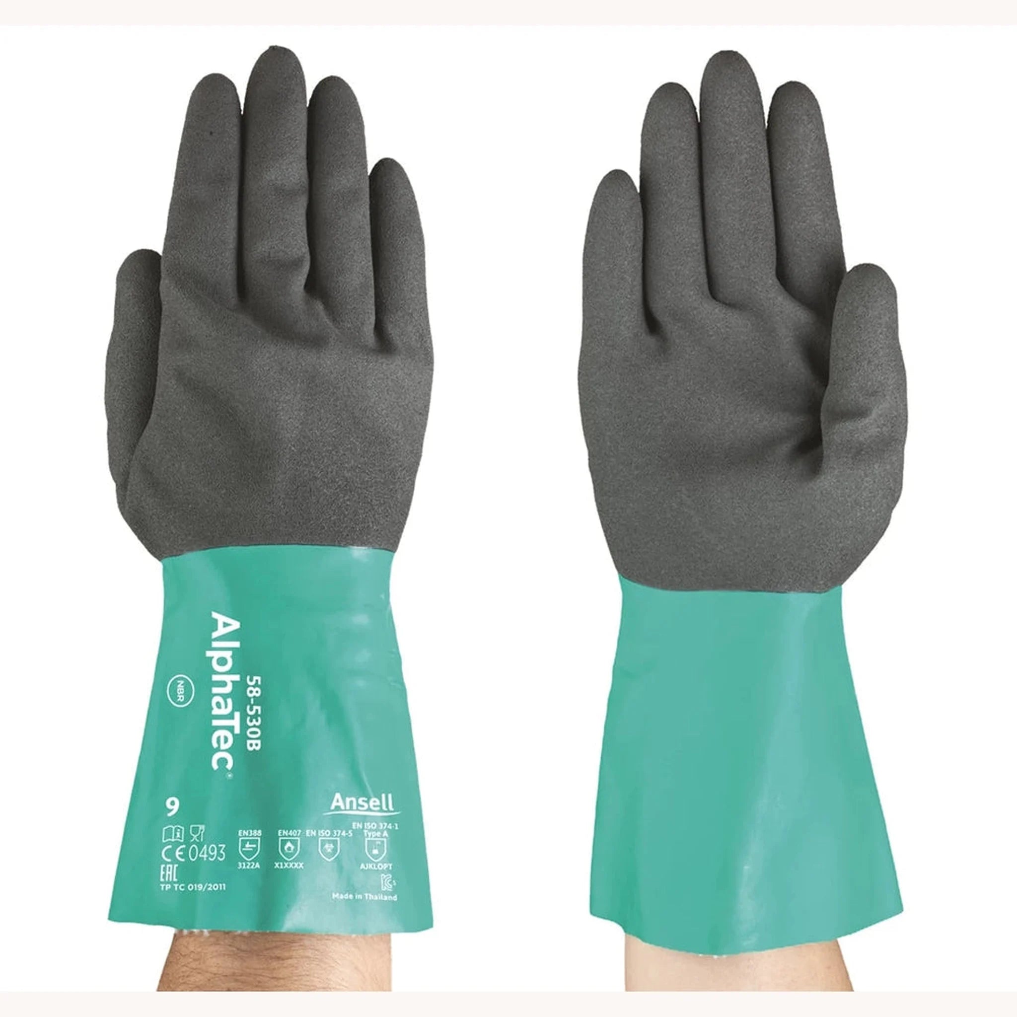 Gants Chimiques Ansell AlphaTec â Nitrile Grip