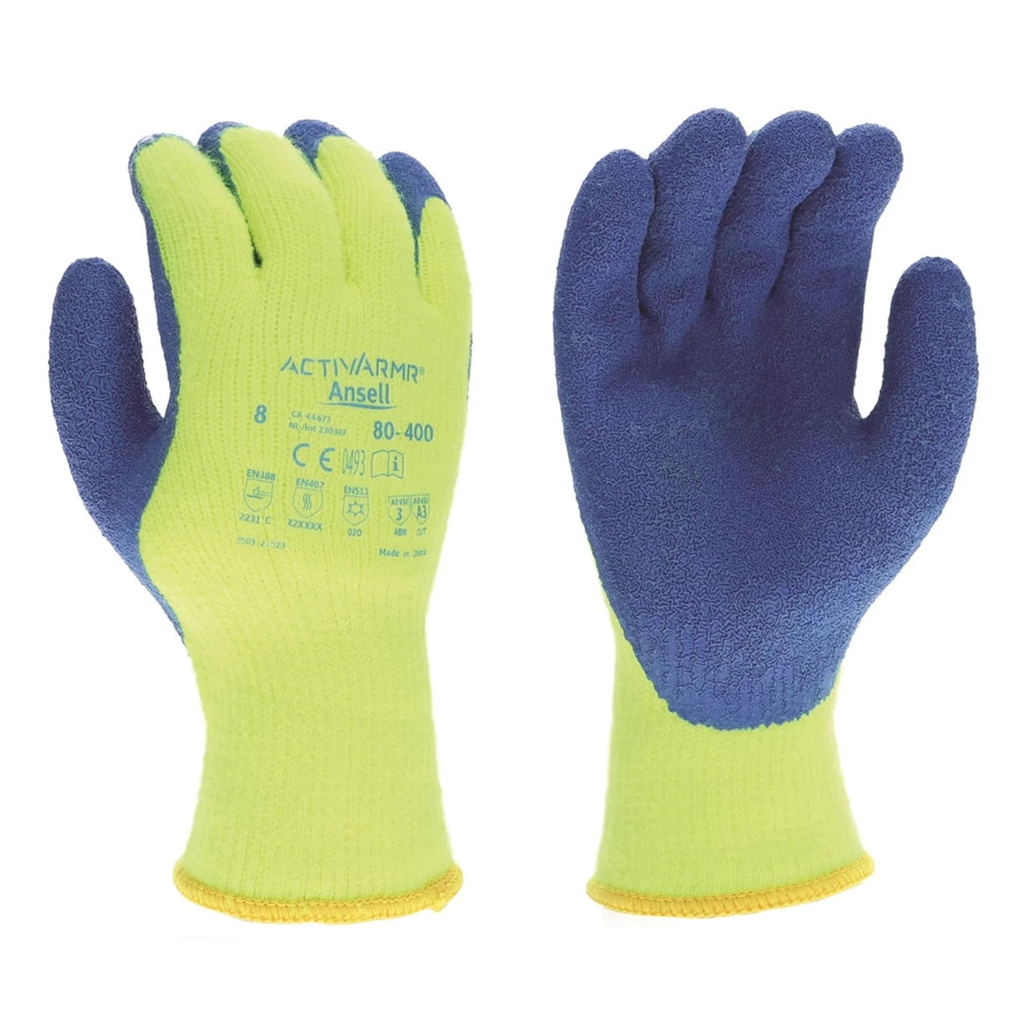 Gants Hiver Ansell ActivArmr 80-400 – Cold Grip Gloves