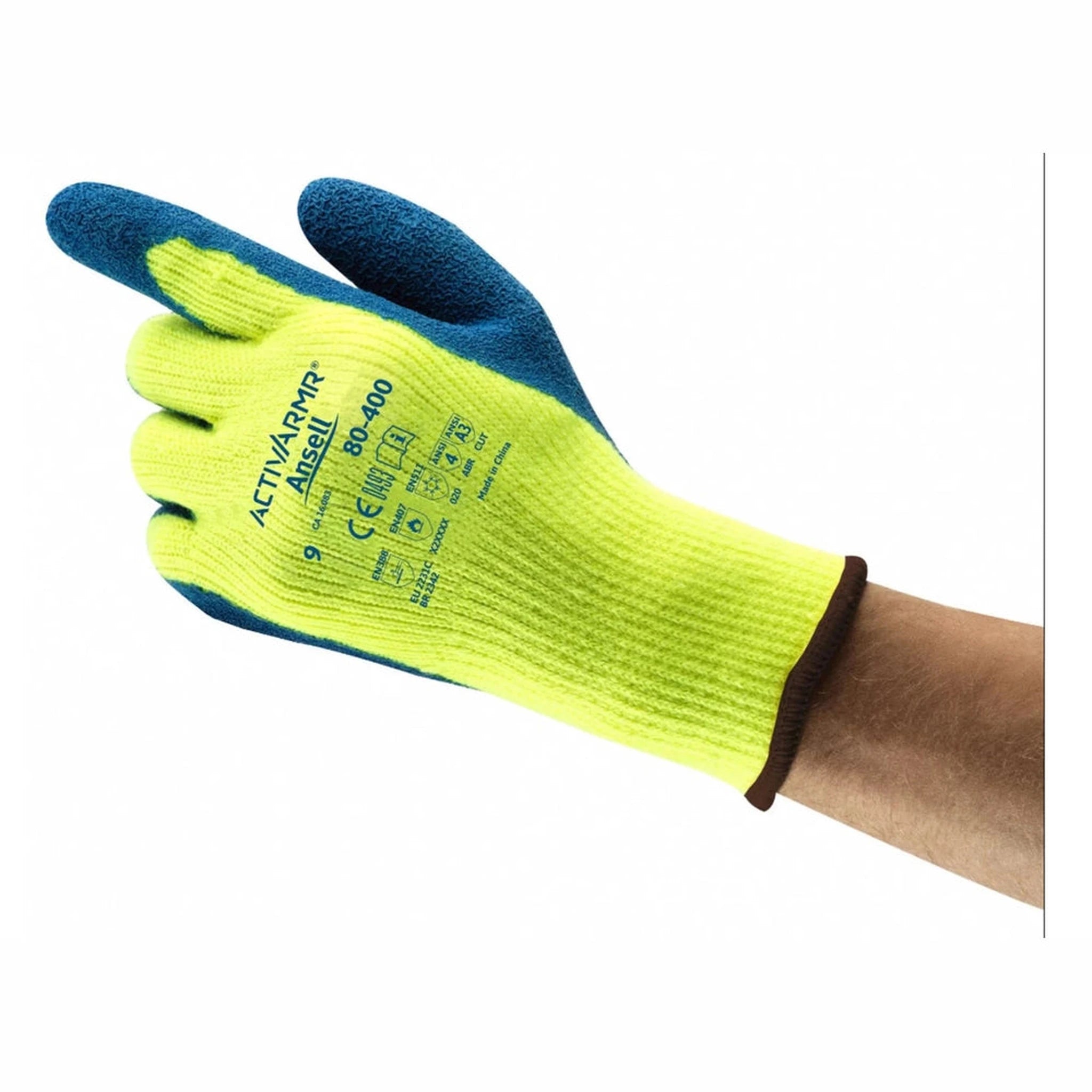 Gants Hiver Ansell ActivArmr 80-400 – Cold Grip Gloves