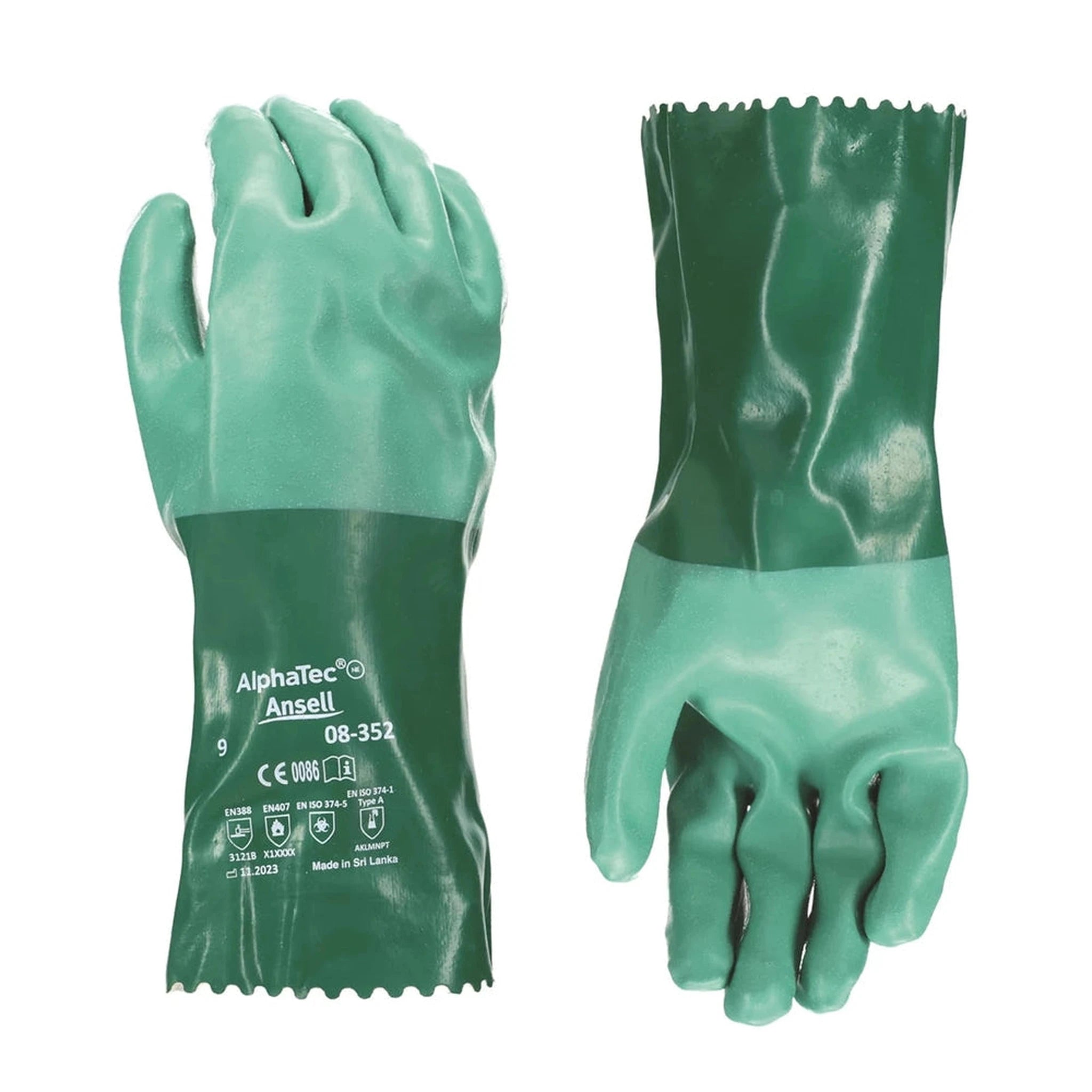 Gants Chimiques Ansell Scorpio â NĂŠoprène