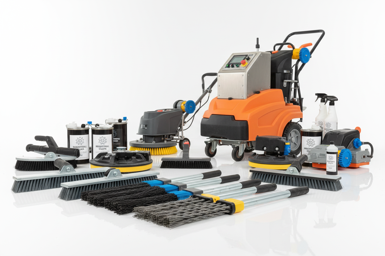 Brooms, Brushes & Scrubbers