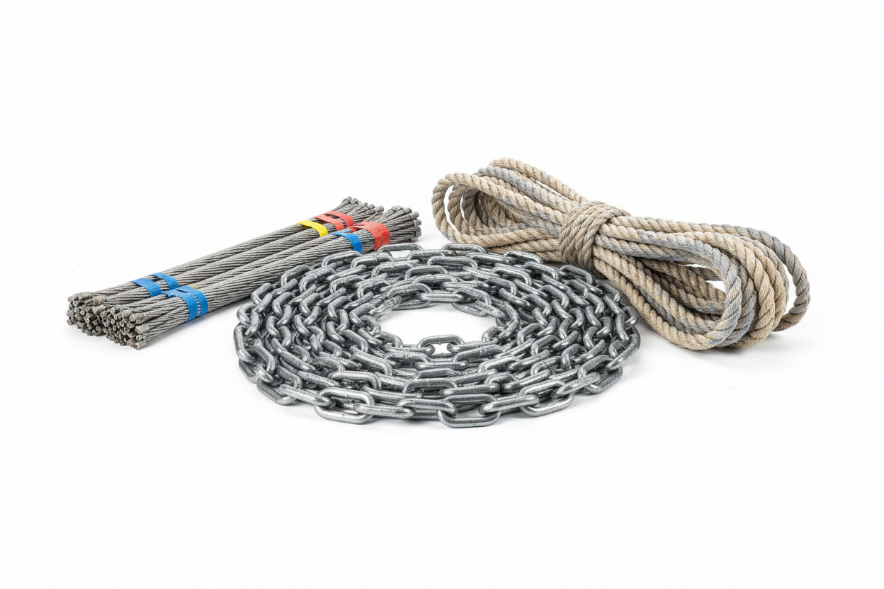 Chains, Ropes & Cable