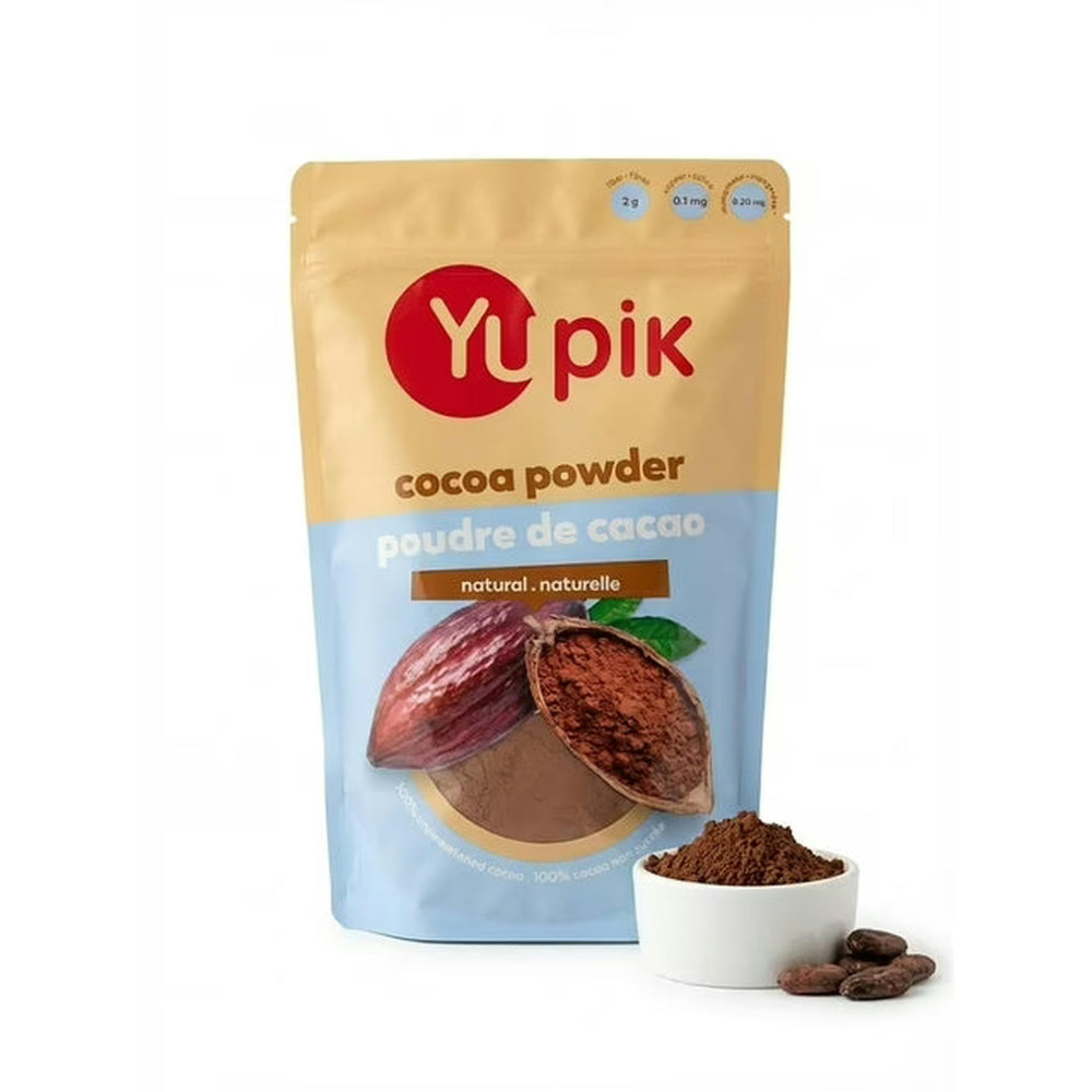 Yupik Poudre de Cacao Naturelle 100% Pure – 700g – Qualité Supérieure