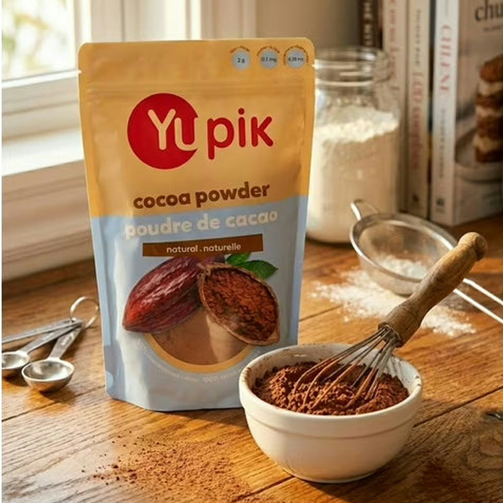 Yupik Poudre de Cacao Naturelle 100% Pure – 700g – Qualité Supérieure