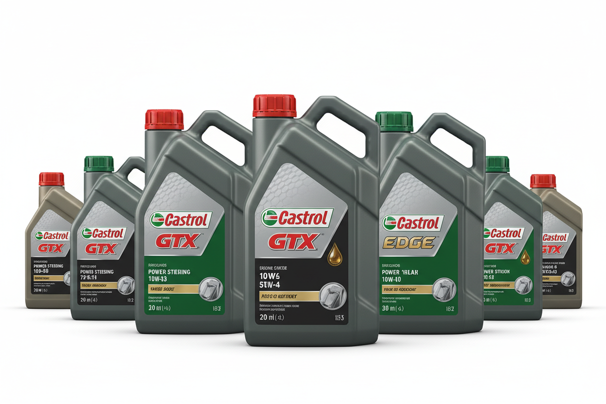 Engine Oils & Fluids castrol