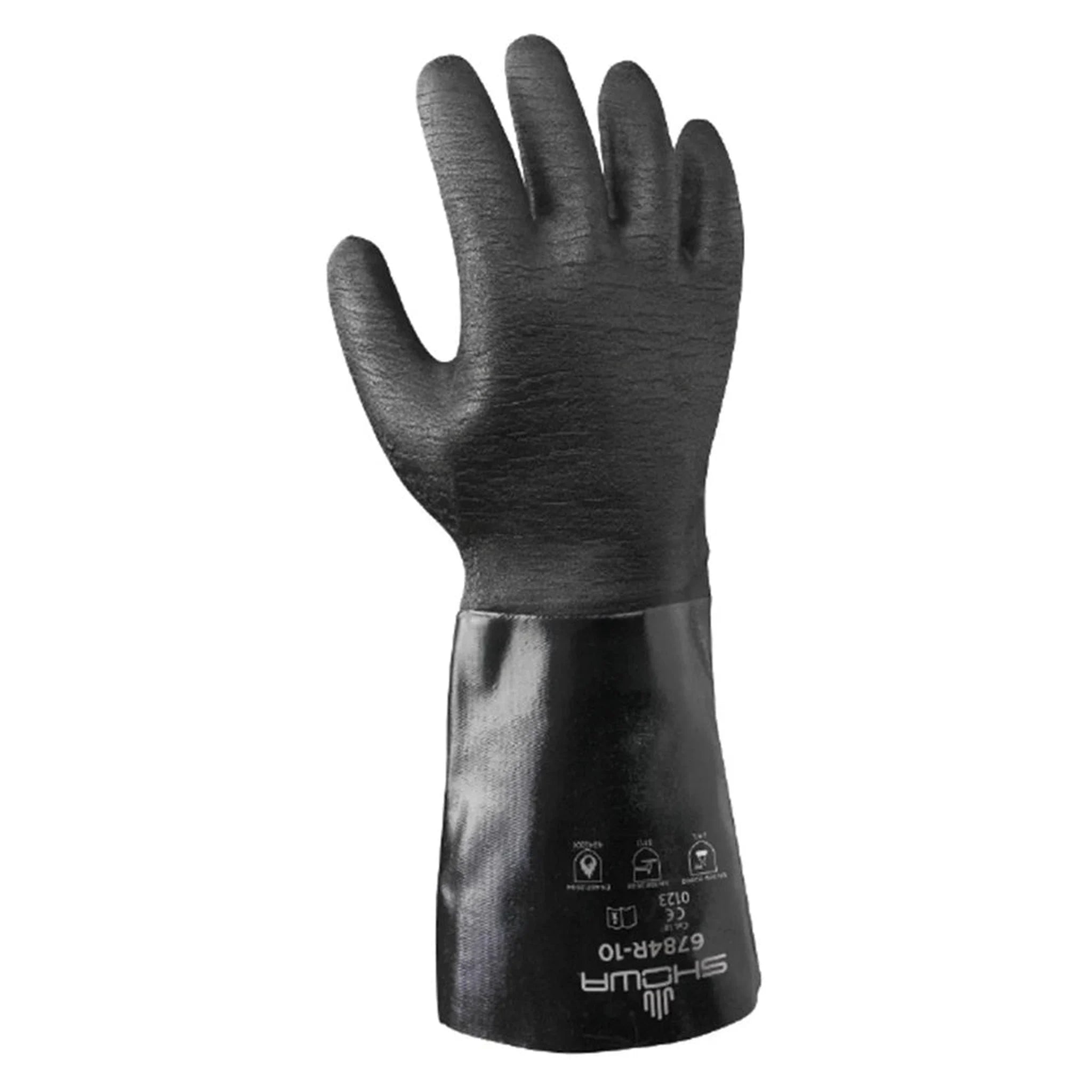 Gants Néoprène Showa 6784 – Chemical Resistant Gloves