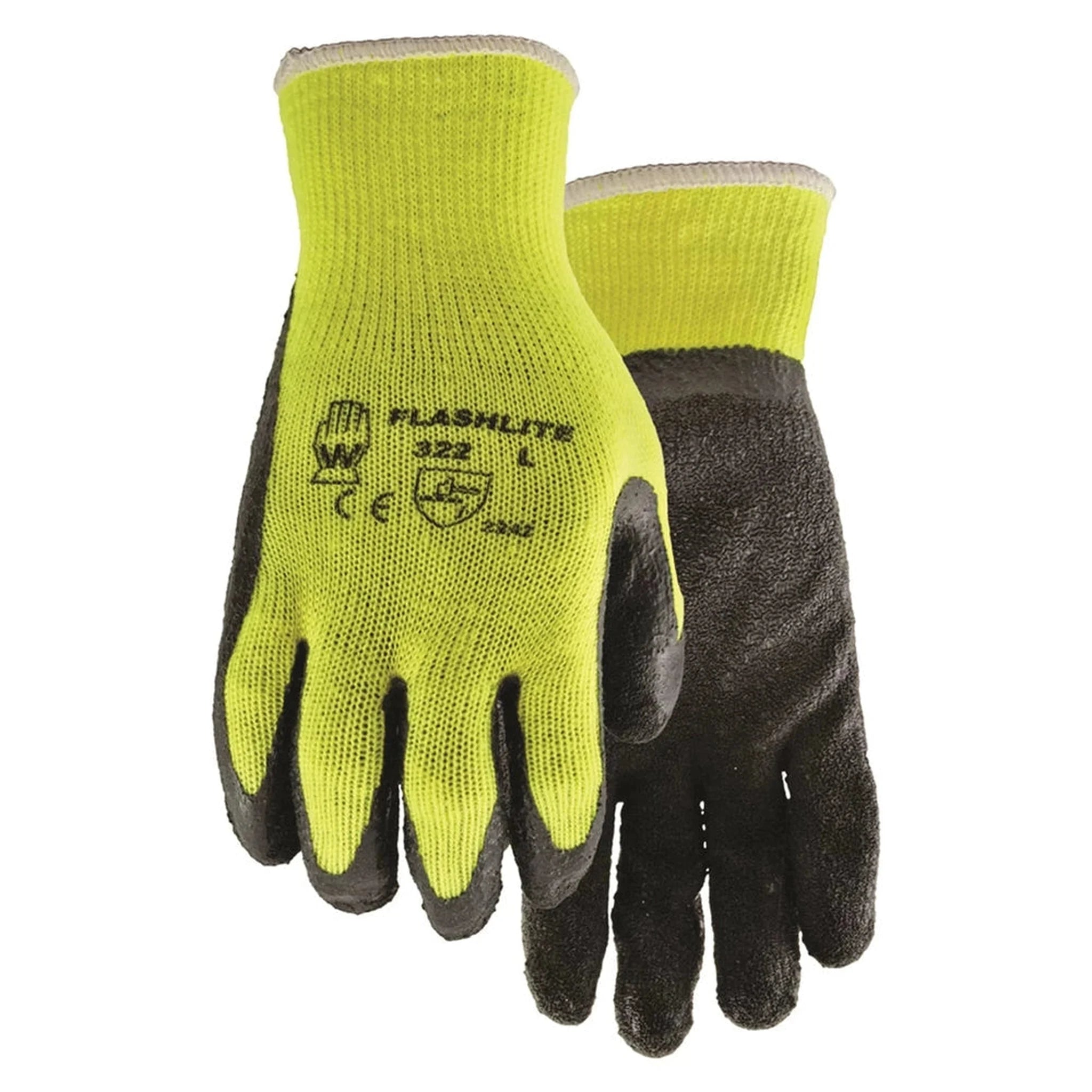 Gants Enduits Latex Watson Flash Lite – Hi-Vis Work Gloves