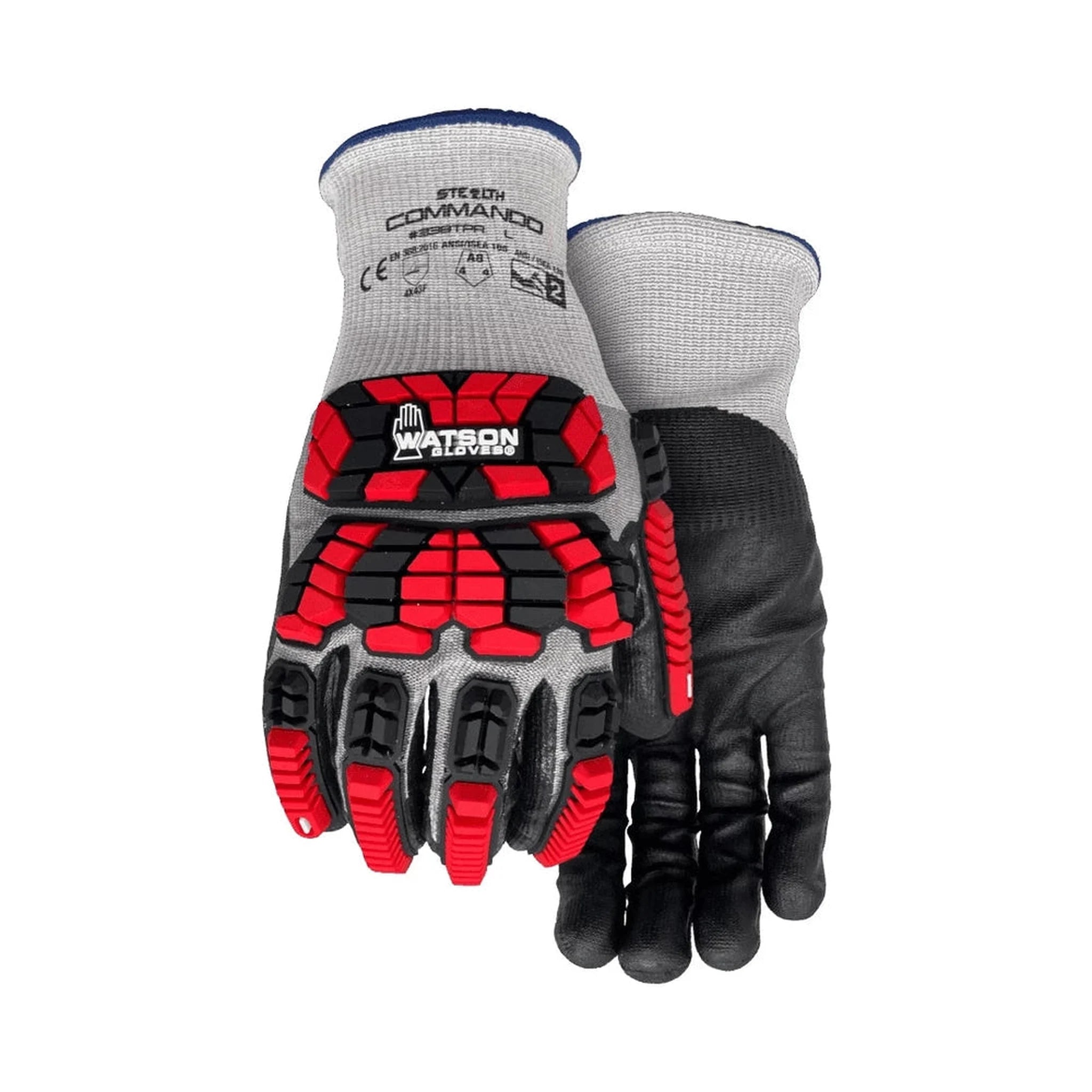 Gants anti-coupure Watson Commando Impact – Cut A8 TPR Gloves