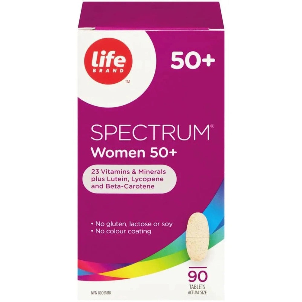 Spectrium Multivitamines Femmes 50 ans et Plus – 130 Comprimés