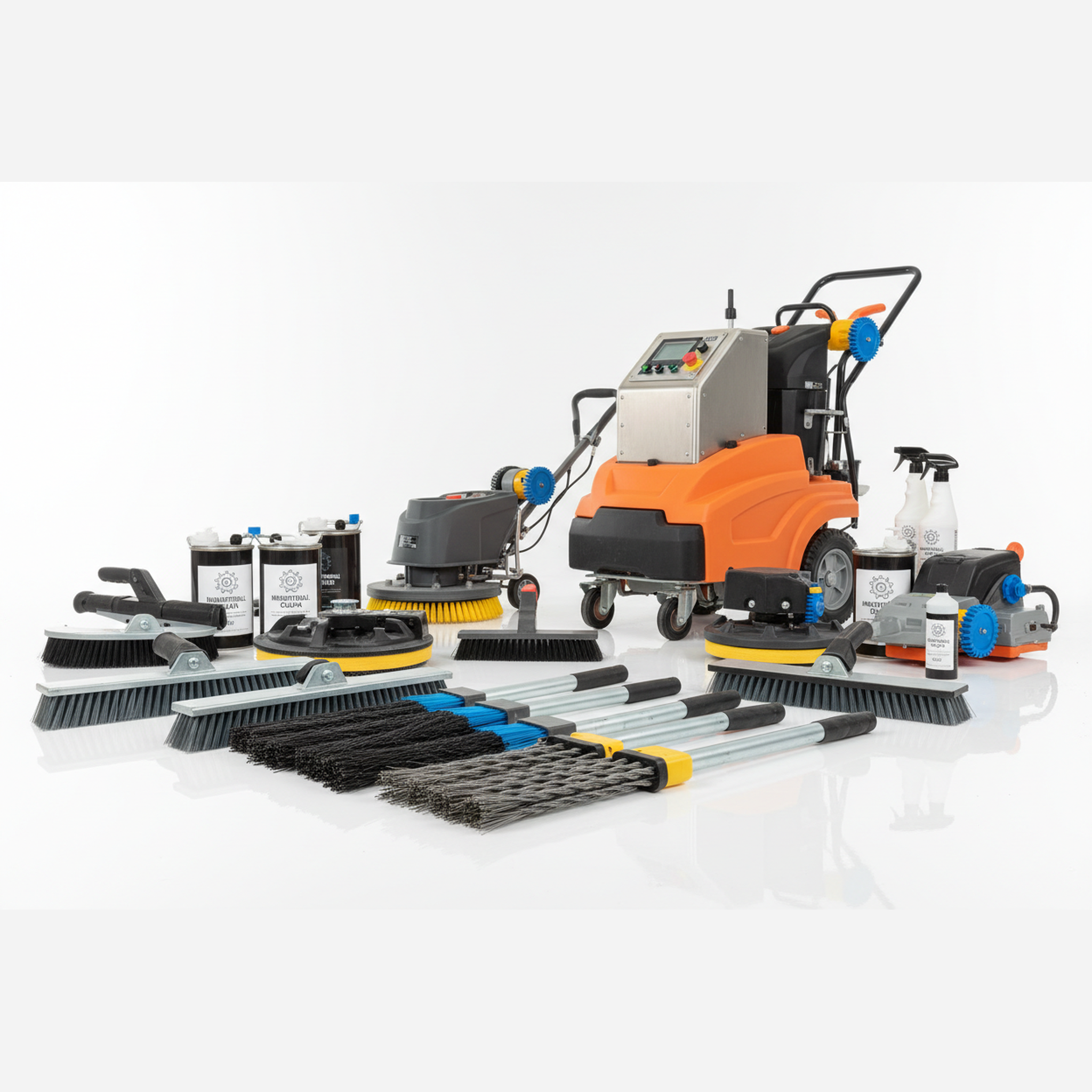 Brooms, Brushes & Scrubbers