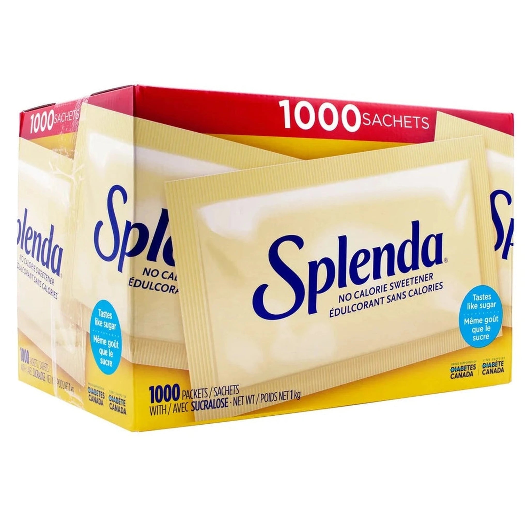 Splenda Édulcorant Sans Calories – Paquet de 1 000 Sachets