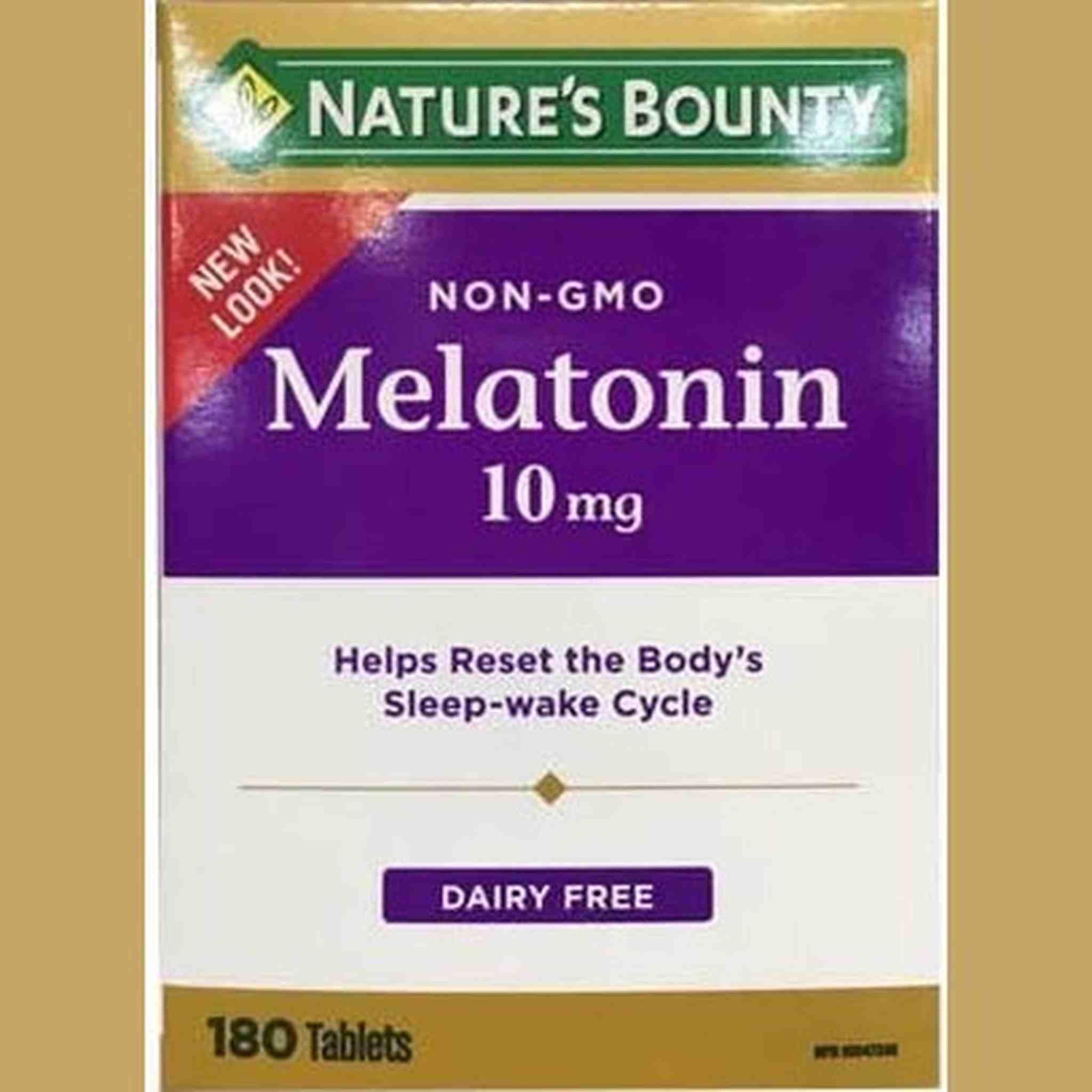 Nature's Bounty Mélatonine 10mg Force Maximale – 180 Comprimés