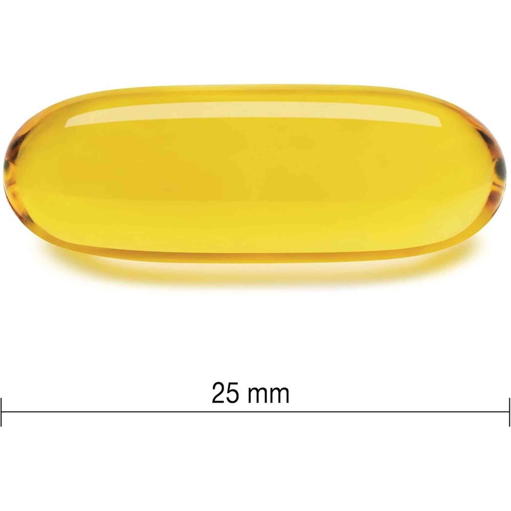 Jamieson Oméga 3-6-9 – 200 Gélules Molles Taille Bonus – Huile de Poisson, Bourrache & Lin