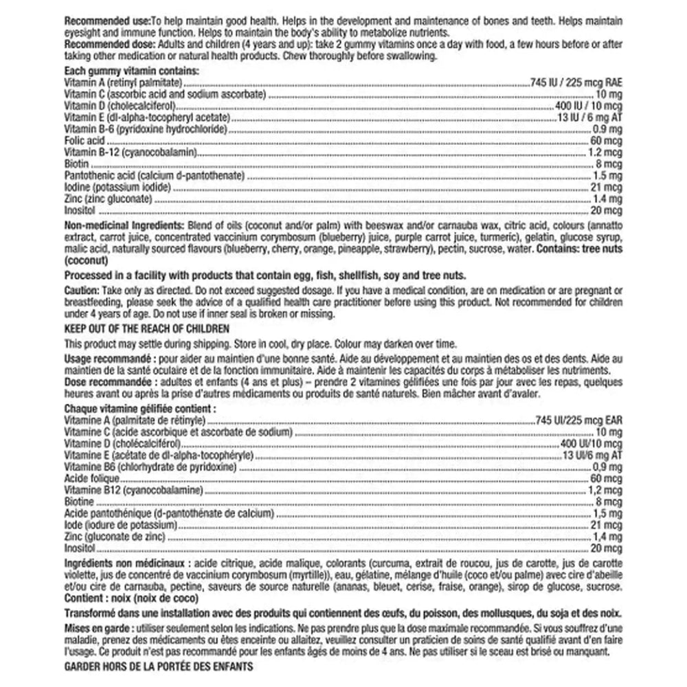 Kirkland Signature Multivitamines Femmes – 365 Comprimés