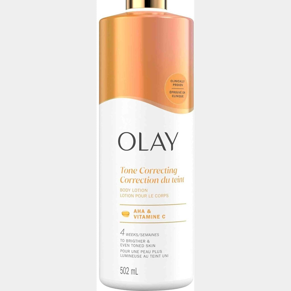 Olay Lait Corporel Correcteur de Taches – AHA + Vitamine C + Niacinamide – 502ml