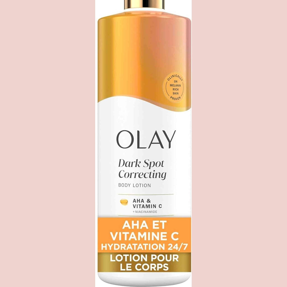 Olay Lait Corporel Correcteur de Taches – AHA + Vitamine C + Niacinamide – 502ml