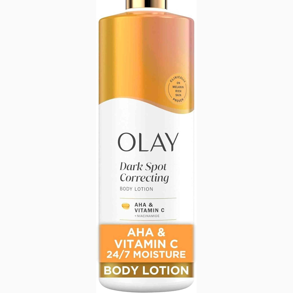 Olay Lait Corporel Correcteur de Taches – AHA + Vitamine C + Niacinamide – 502ml