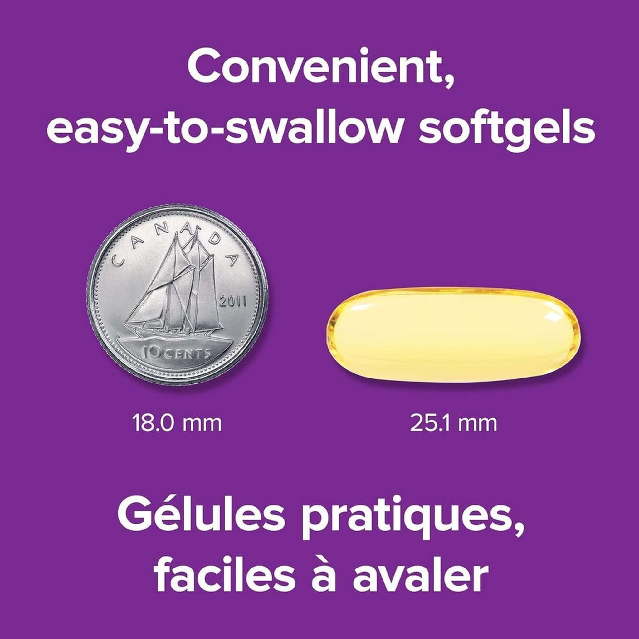 Webber Naturals Huile de Poisson Oméga-3 1000mg – 210 Gélules