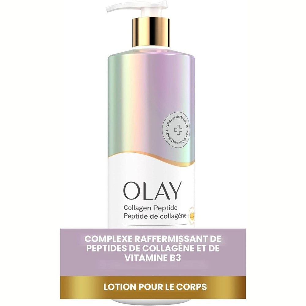 Olay Lotion Corps Raffermissante – Peptide de Collagène & Niacinamide – 502ml