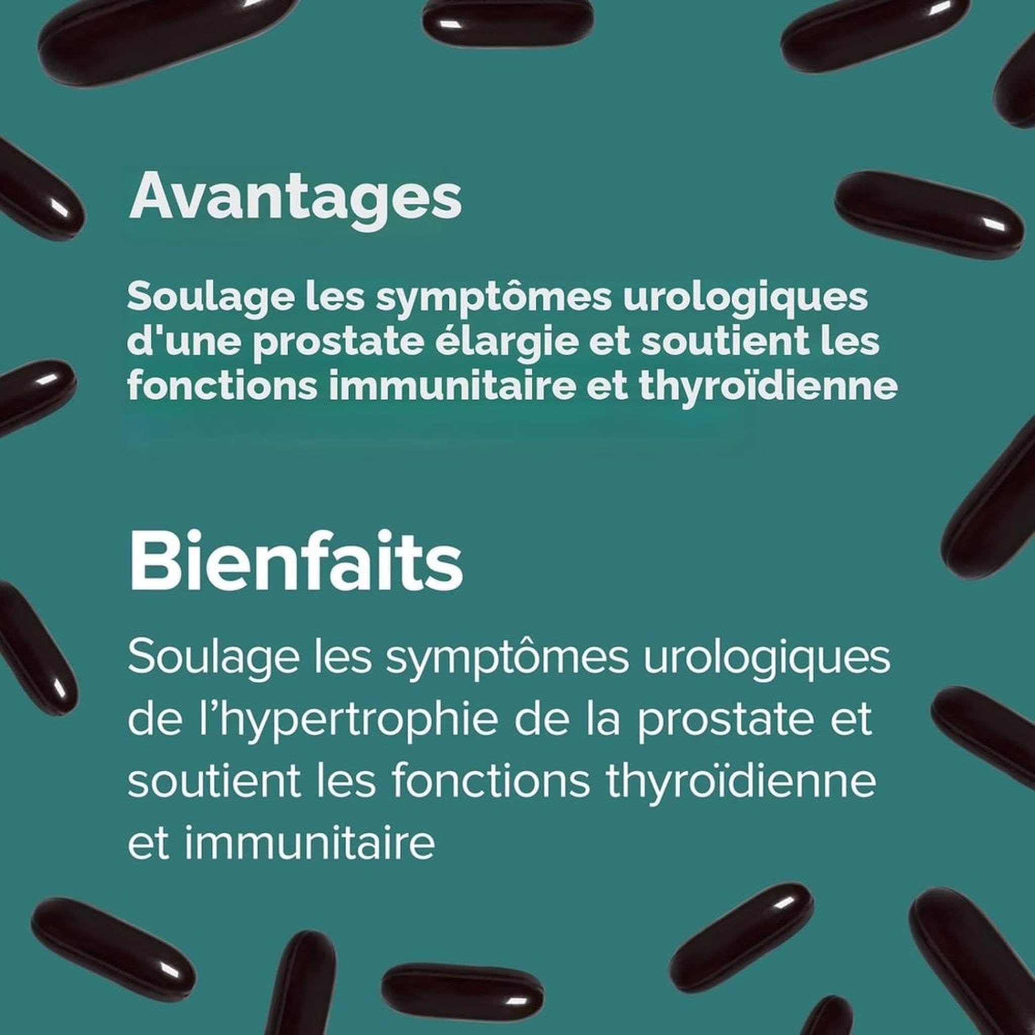 Webber Naturals Super Prostate – 110 Gélules – Formule Complète au Palmier Nain