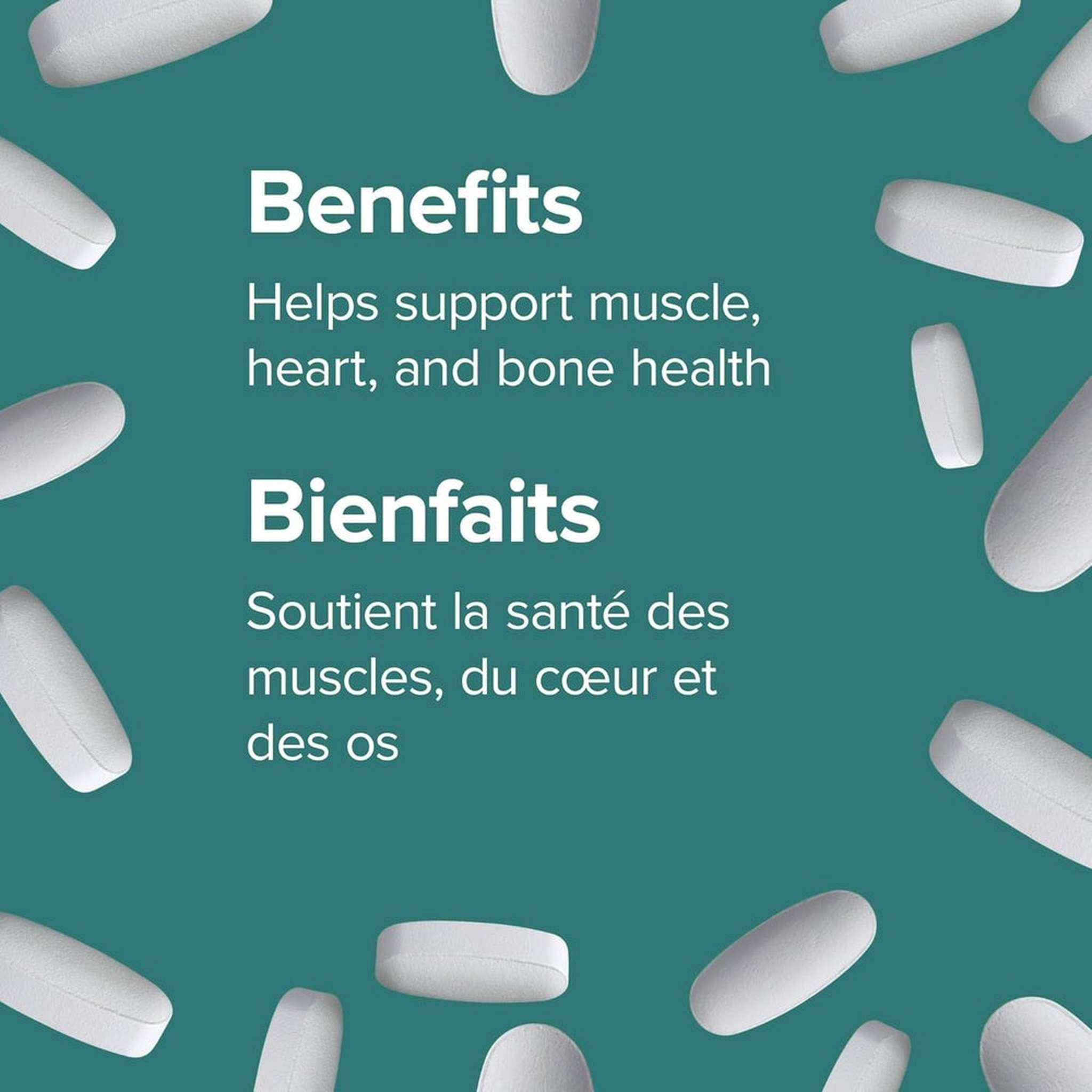 Webber Naturals Complexe Complet de Magnésium 250mg – 7 Sources – 100 Caplets