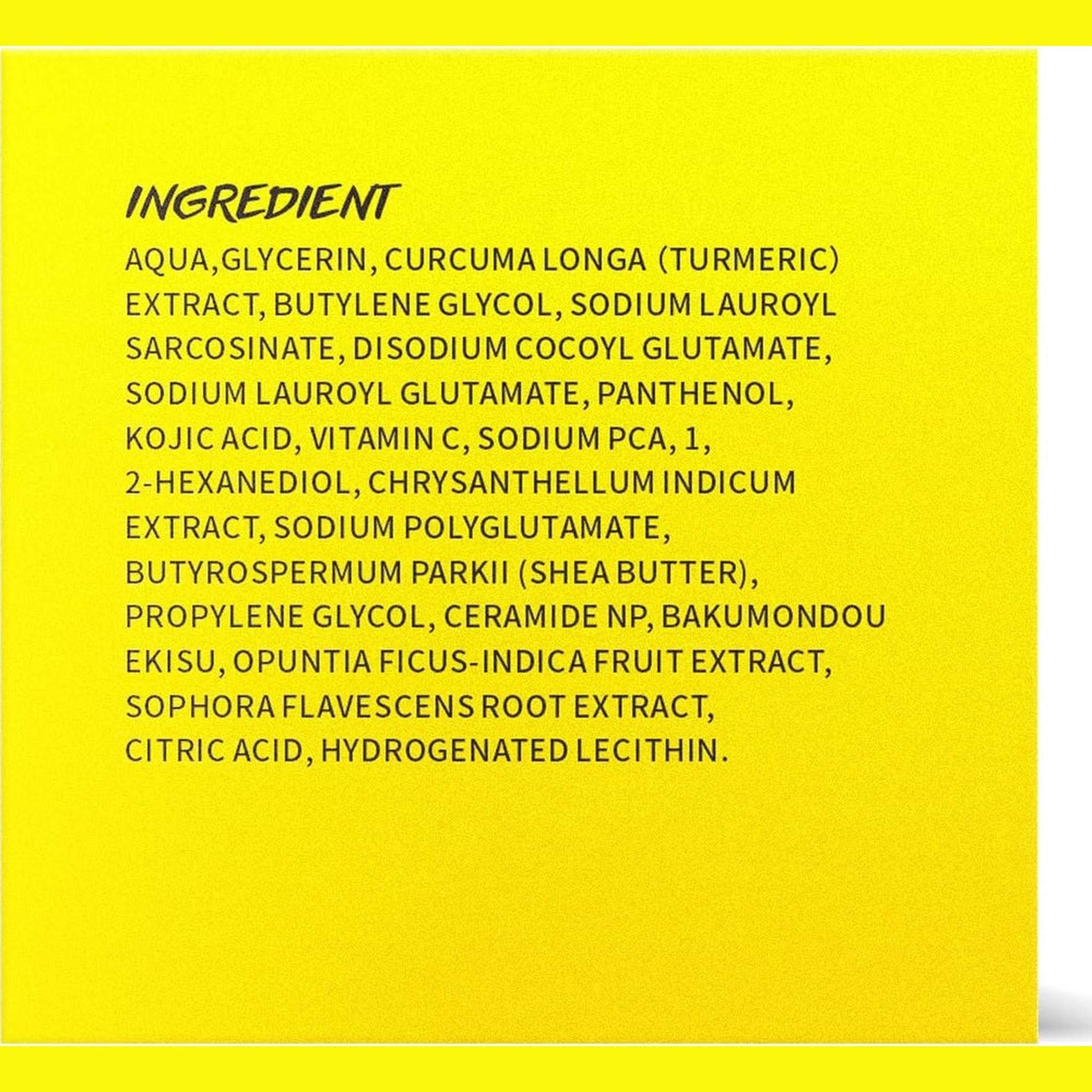Tampons Nettoyants Visage – Acide Kojique, Curcuma & Vitamine C – Lot de 60