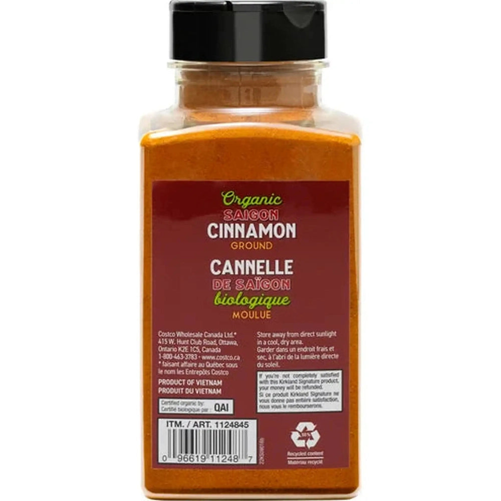 Kirkland Signature Organic Ground Cinnamon - Cannelle Moulue Bio 303g