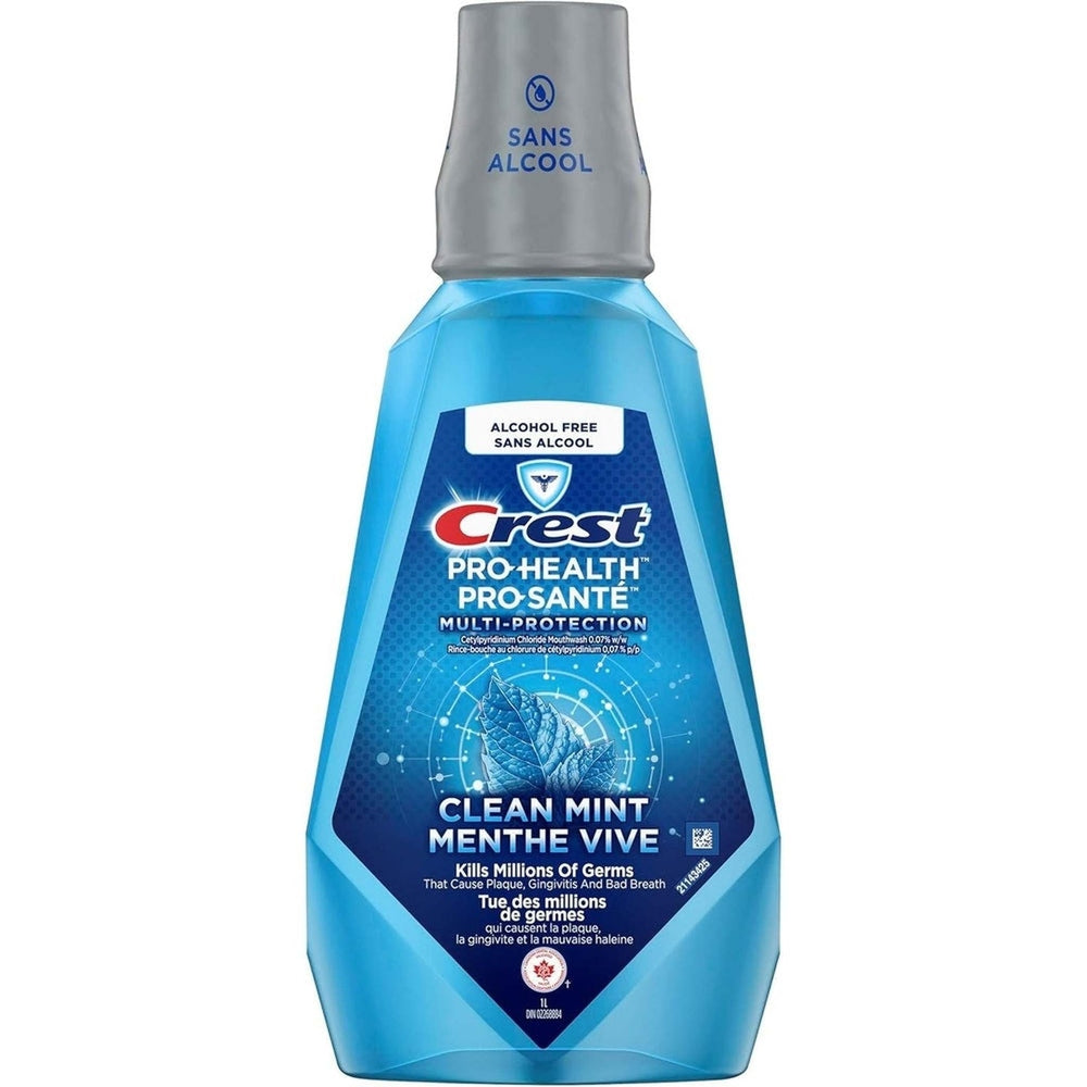 Crest Bain de Bouche 1L - Fraîcheur & Protection Complète