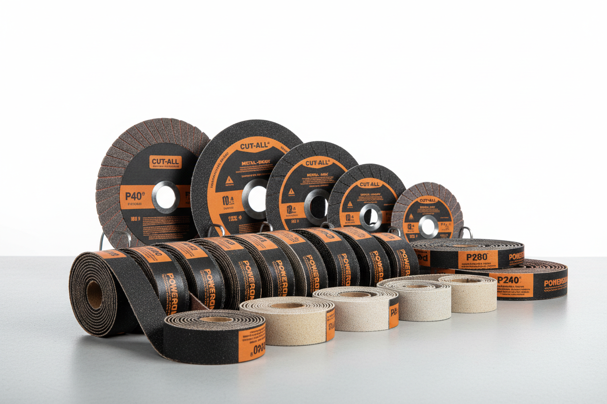 ABRASIVE BELS & DISCS