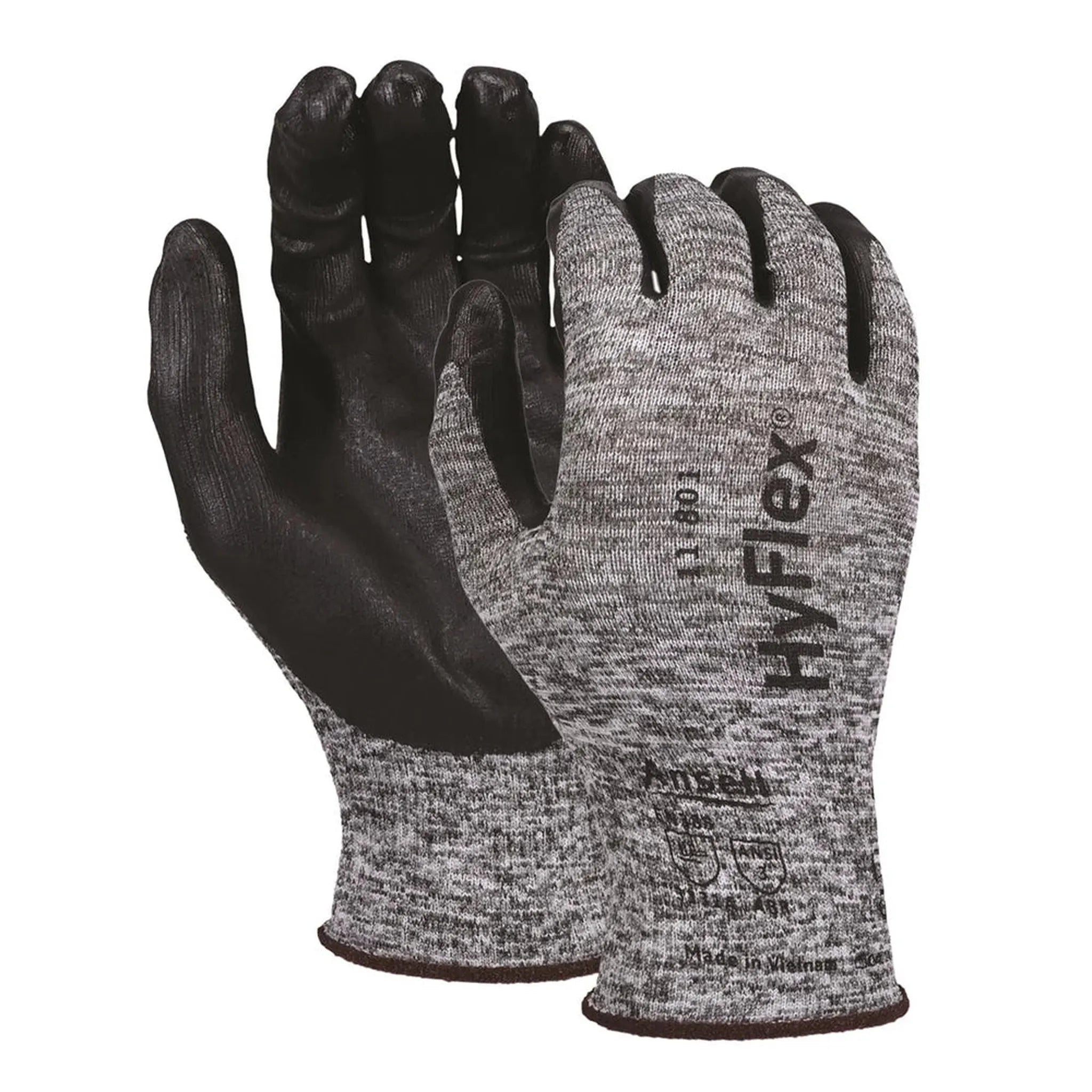 Gants Enduits Nitrile Ansell HyFlex 11-801 – Work Gloves