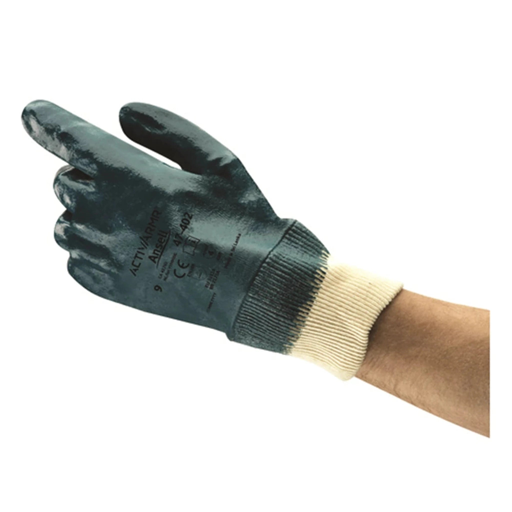 Gants Nitrile Entièrement Enduits Ansell Hylite 47-402 – Industrial Work Gloves