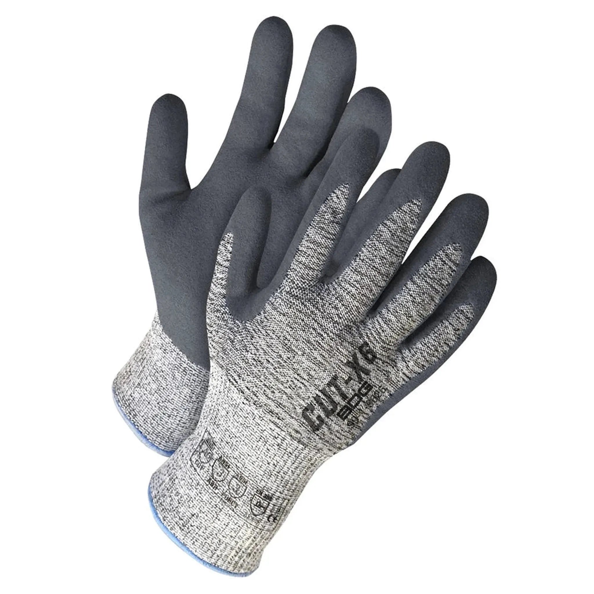 Gants Enduits Anti-Coupure Bob Dale Cut-X6 – HPPE Nitrile