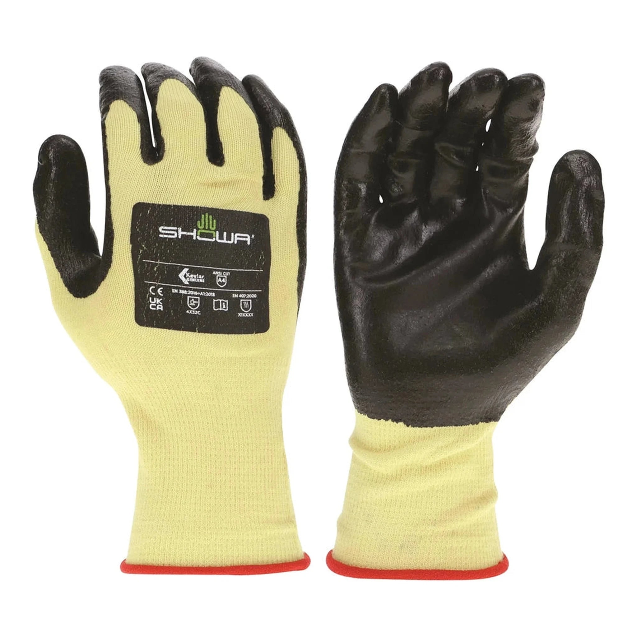 Gants Enduits Anti-Coupure Showa 4561 – Kevlar® Nitrile
