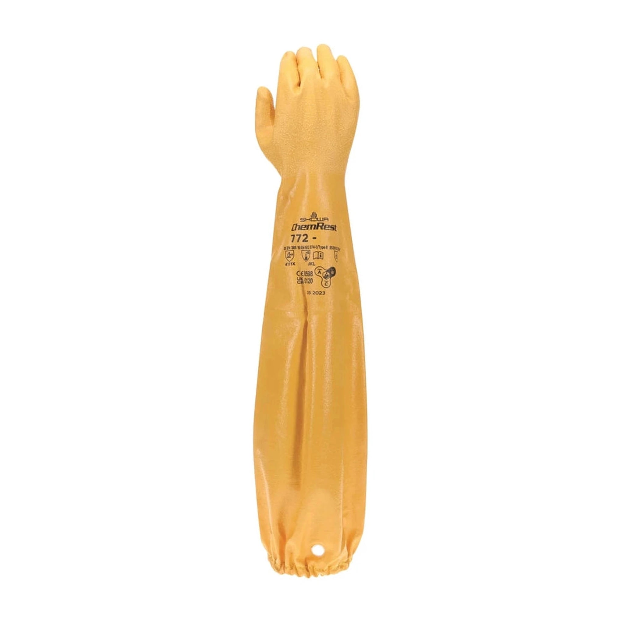 Gants Résistants Chimiques Showa 772 ARX – Manche Longue