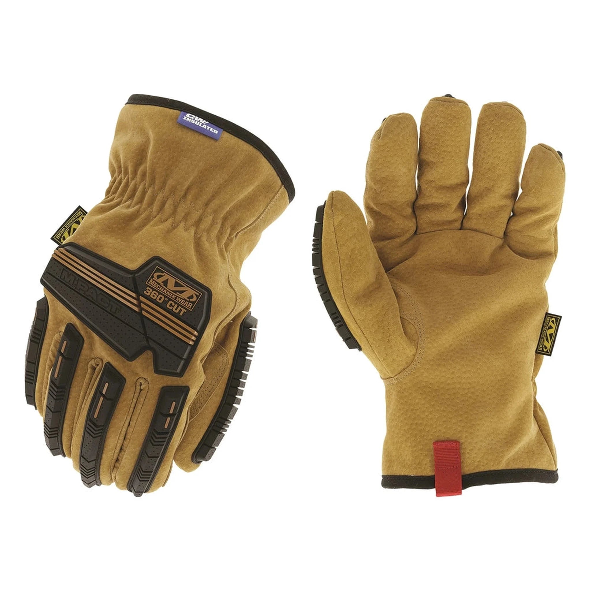 Gants Hiver Mechanix Coldwork Leather M-Pact – Cut A5 & Impact