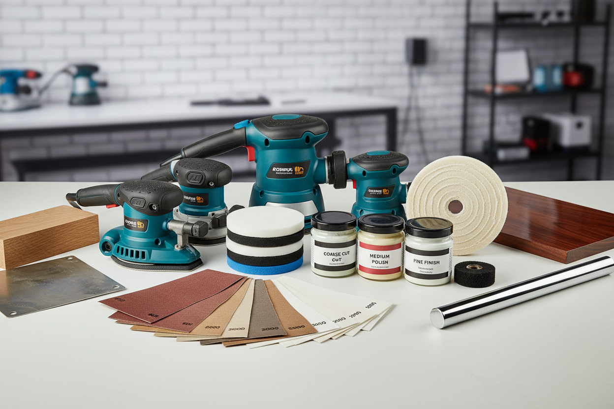 sanding & polishing
