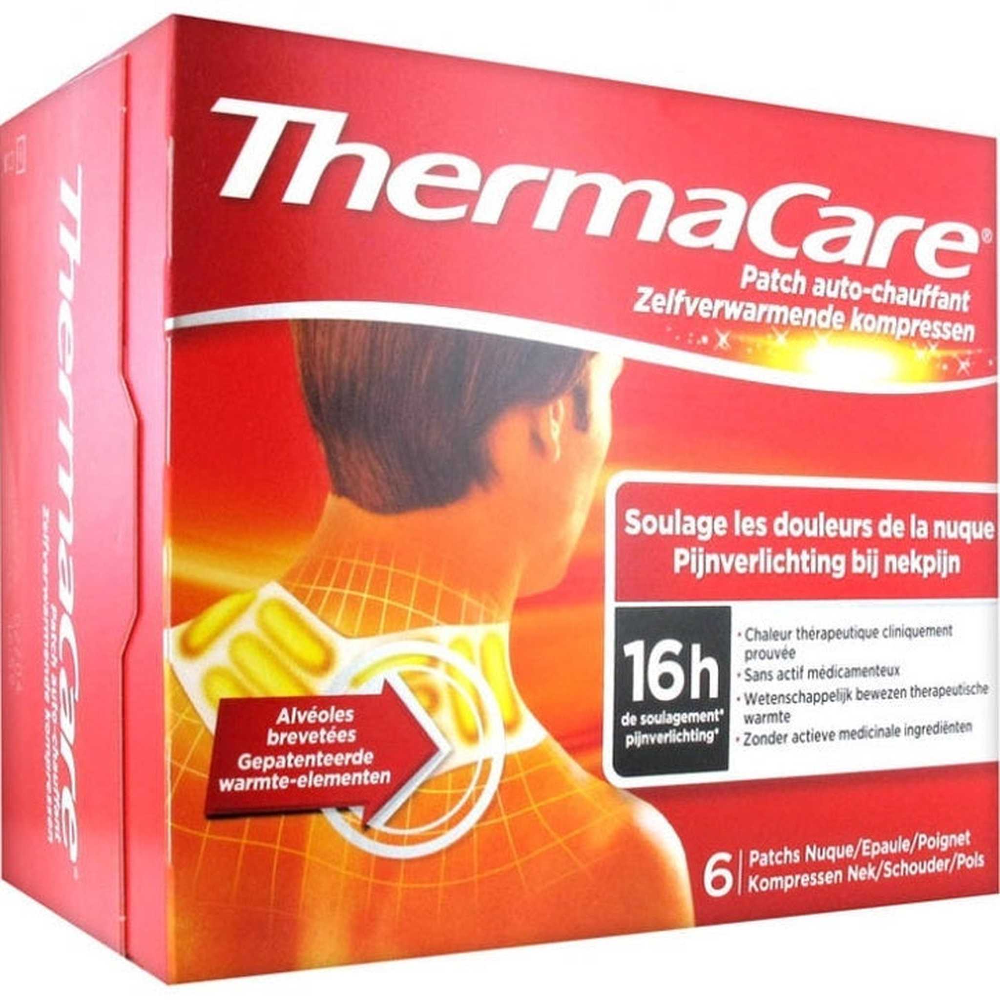 ThermaCare Ceinture Chauffante de Dos – Lot de 6 Ceintures