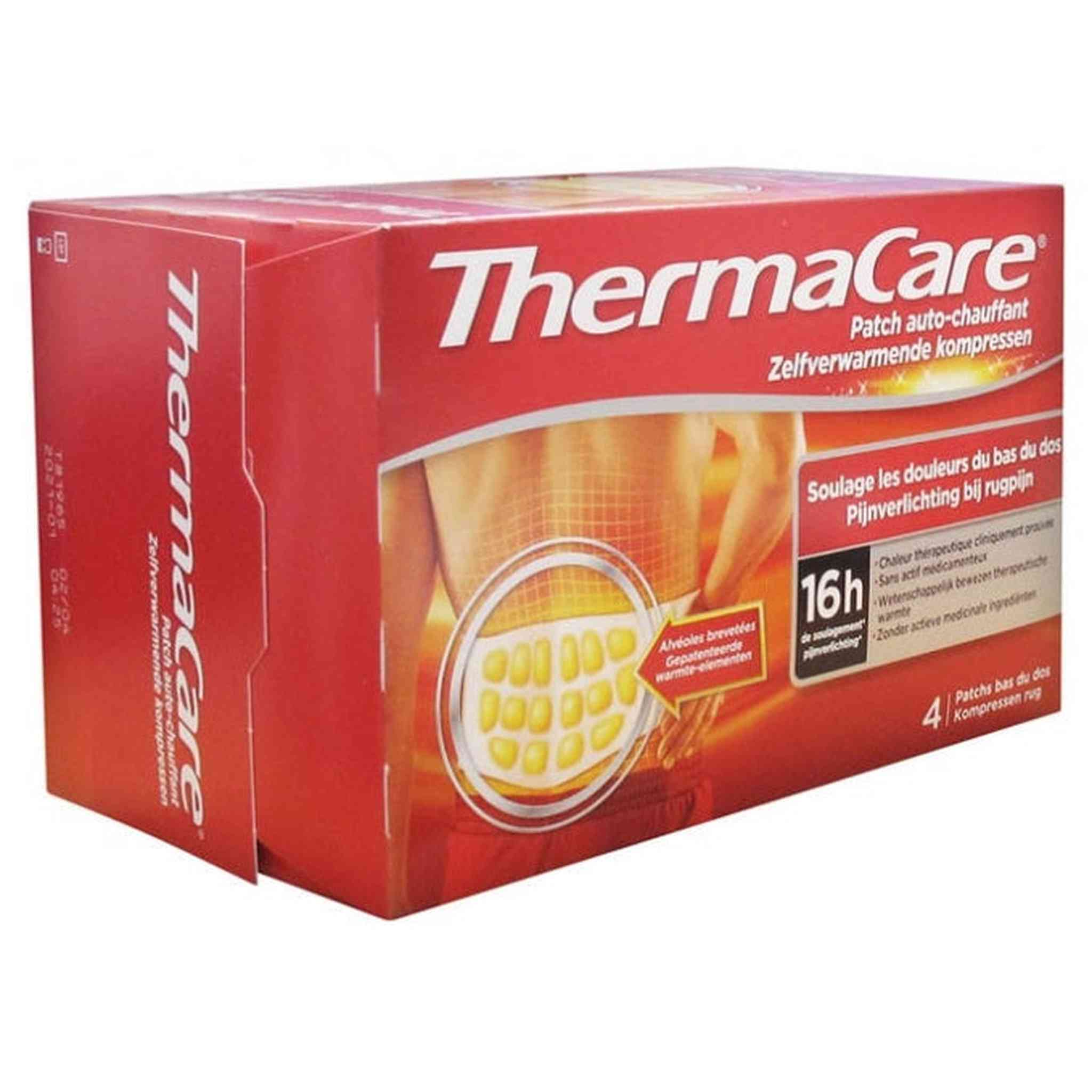 ThermaCare Ceinture Chauffante de Dos – Lot de 6 Ceintures