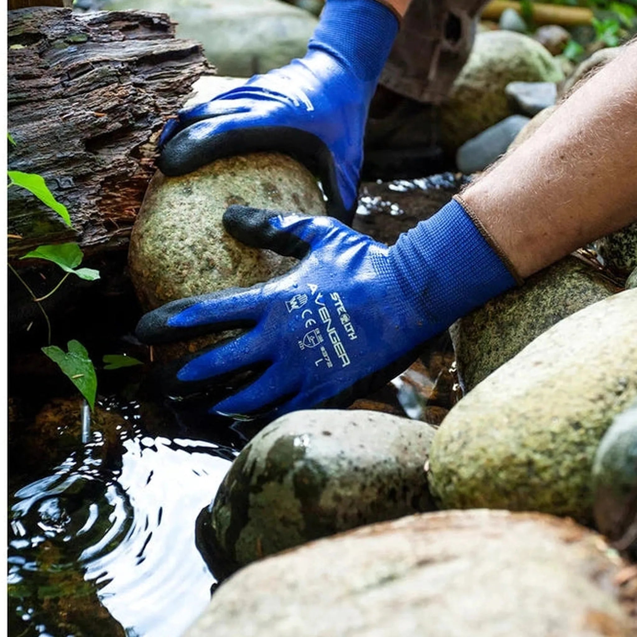 Gants enduits Watson Stealth Avenger – Nitrile Grip Gloves