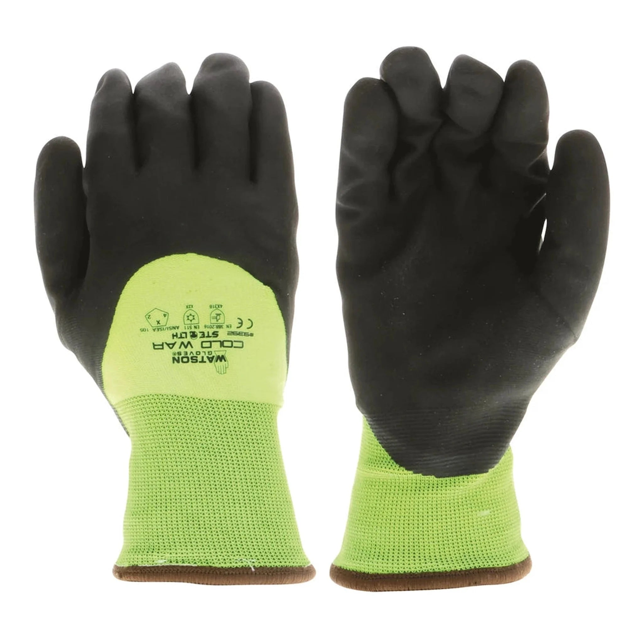 Gants enduits Watson Cold War – Gants hiver nitrile Hi-Vis